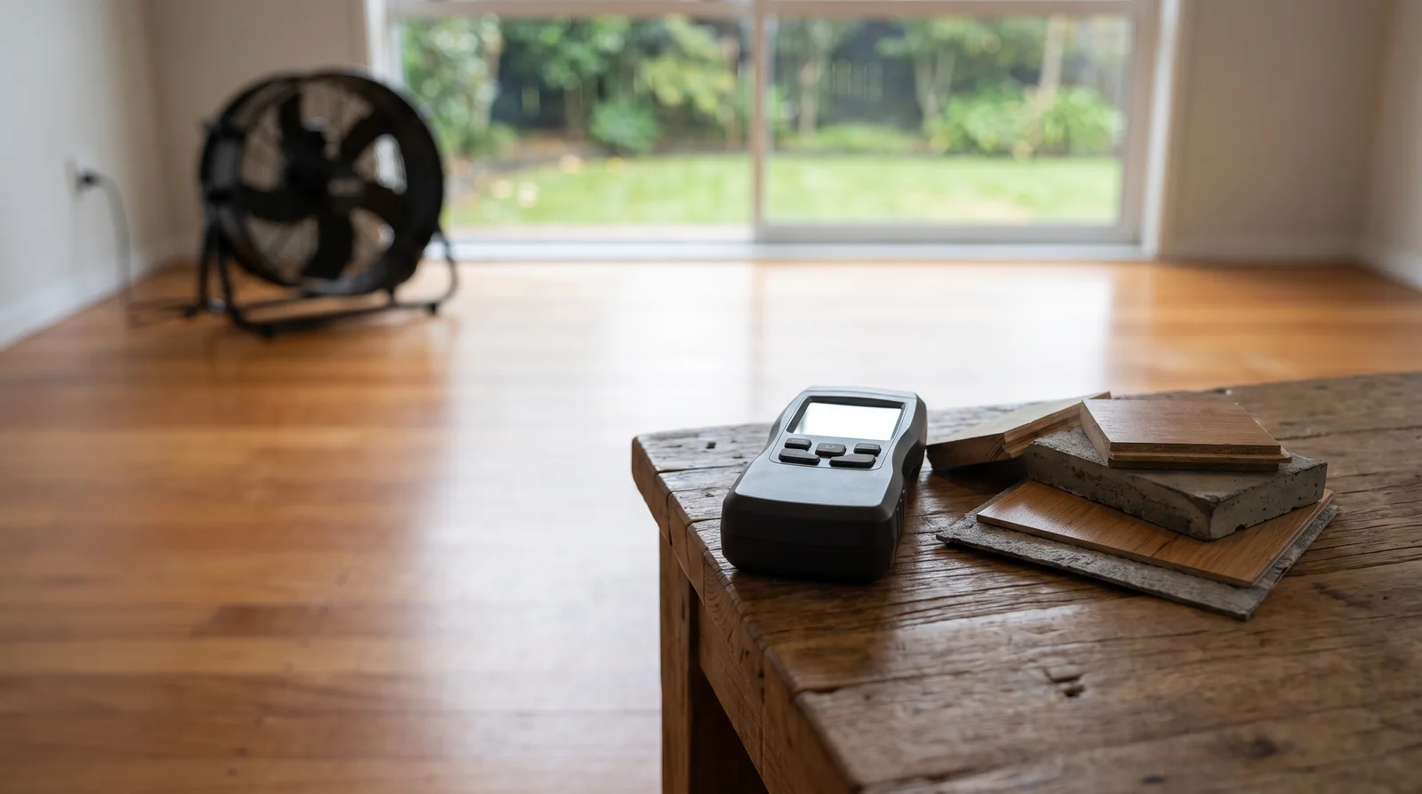 Illustrative flooded floors: the first decisions service scene